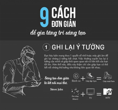 Làm thế nào để tăng sự sáng tạo?